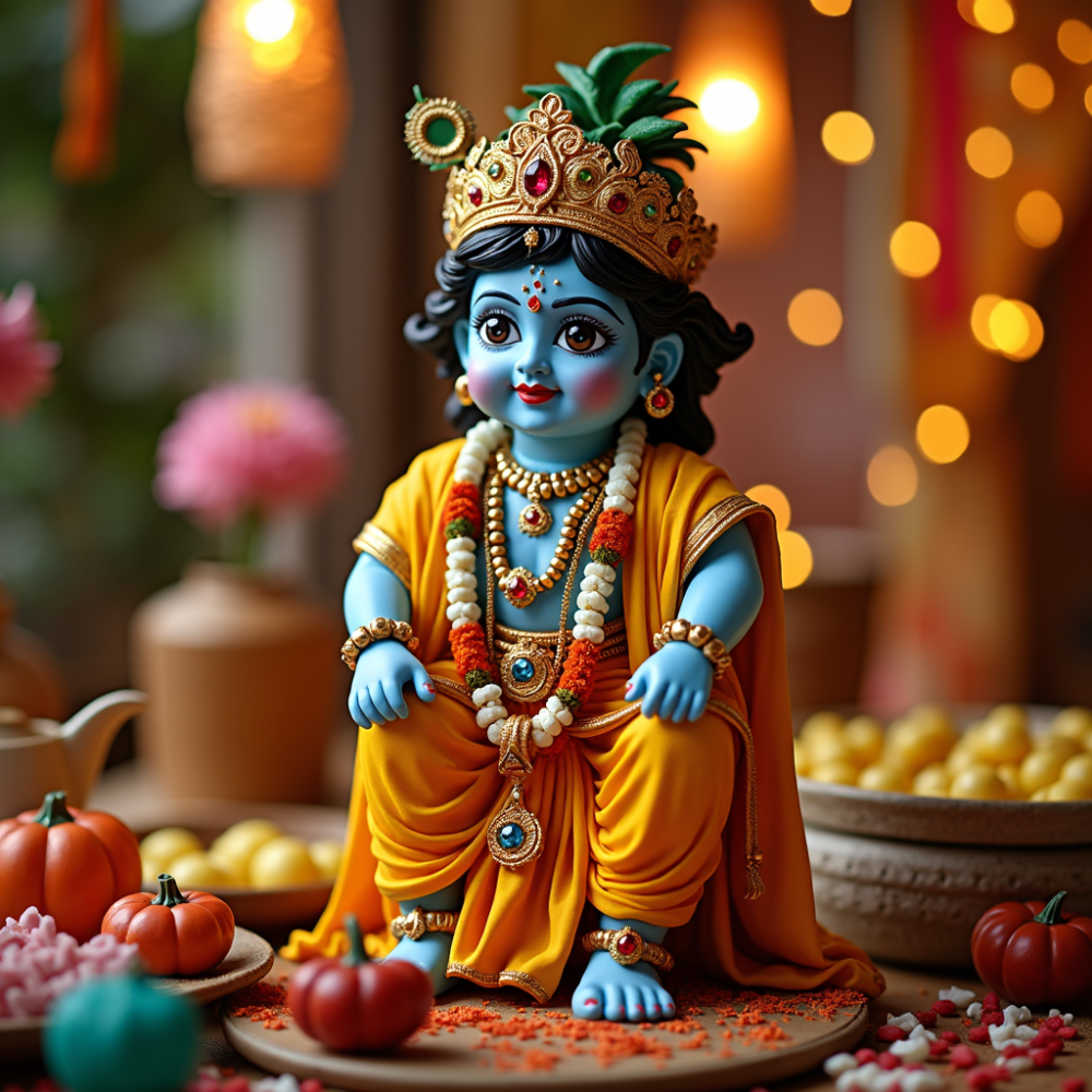 Indian Festival Image Bundle – 25 Premium AI Image Prompts for Social Media & Marketing gallery